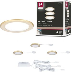 Paulmann LED Recessed Light - 3x 65mm, 2.5W, Neutral White Paulmann LED Recessed Light - 3x 65mm, 2.5W, Neutral White