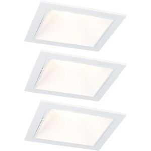 Paulmann White LED Recessed Spot 3-Step Dimmable 88x88mm Paulmann White LED Recessed Spot 3-Step Dimmable 88x88mm