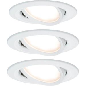 Paulmann Nova LED Recessed Light - Adjustable, IP23, 3x6W Paulmann Nova LED Recessed Light - Adjustable, IP23, 3x6W