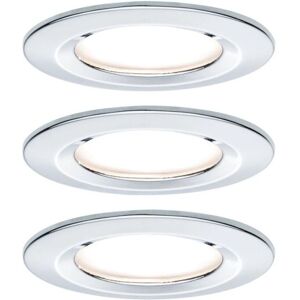 Paulmann Nova Coin LED Recessed Light - Chrome - 3-Stage Dimmable - IP44 Paulmann Nova Coin LED Recessed Light - Chrome - 3-Stage Dimmable - IP44