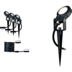 Paulmann Outdoor Ground Lighting - 18W, Anthracite, Weather-Resistant Paulmann Outdoor Ground Lighting - 18W, Anthracite, Weather-Resistant