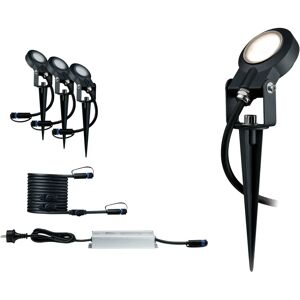 Paulmann Outdoor Ground Lighting - 18W LED, IP67, Anthracite Paulmann Outdoor Ground Lighting - 18W LED, IP67, Anthracite