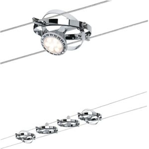 Paulmann Krom Cardan Belysningssystem - 4 Spots GU5.3 Paulmann Krom Cardan Belysningssystem - 4 Spots GU5.3