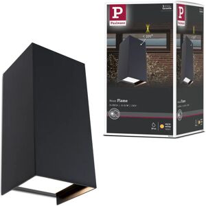 Paulmann Flame Wall Light - Anthracite - 13.2W LED - Outdoor Paulmann Flame Wall Light - Anthracite - 13.2W LED - Outdoor