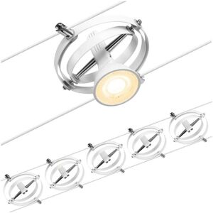 Paulmann White GU5.3 Seilsystem - Spotlight Kit Paulmann White GU5.3 Seilsystem - Spotlight Kit
