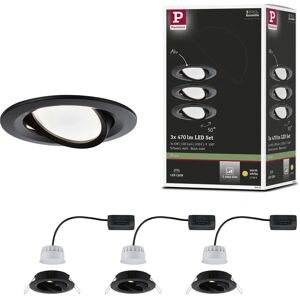 Paulmann 94472 LED Einbauleuchte - Schwenkbar, 3-Stufen-Dimmbar, IP23, 3er-Set Paulmann 94472 LED Einbauleuchte - Schwenkbar, 3-Stufen-Dimmbar, IP23, 3er-Set