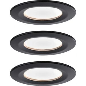 Paulmann 94474 Einbau-LED-Spots - Dimmbar, 3x6,5W, Schwarz Paulmann 94474 Einbau-LED-Spots - Dimmbar, 3x6,5W, Schwarz