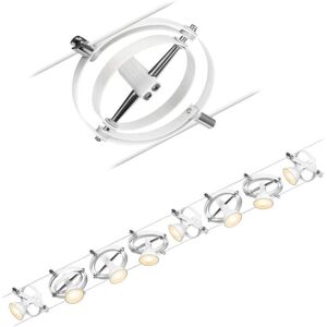Paulmann 94492 White GU5.3 Spotlight - Flexible Track Lighting System Paulmann 94492 White GU5.3 Spotlight - Flexible Track Lighting System