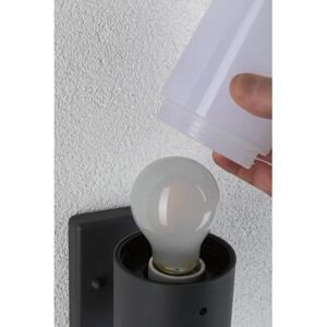 Paulmann Tubs Outdoor Wall Light - IP44 15W Grey Matt Paulmann Tubs Outdoor Wall Light - IP44 15W Grey Matt