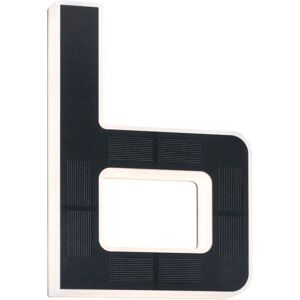Paulmann Letter B Outdoor Wall Light Solar Battery IP44 - 3000K Paulmann Letter B Outdoor Wall Light Solar Battery IP44 - 3000K