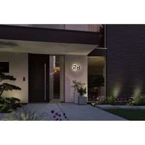 Paulmann Outdoor Solar Letter D LED Wall Light - IP44 Paulmann Outdoor Solar Letter D LED Wall Light - IP44