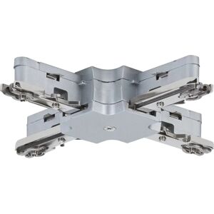 Paulmann URail Chrom matt X-Verbinder - Zubehör für Schienensystem Paulmann URail Chrom matt X-Verbinder - Zubehör für Schienensystem