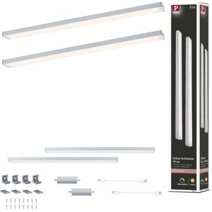 Paulmann Luce LED sotto pensile - Kit di estensione - Cromo opaco - 2x4W - 350lm Paulmann Luce LED sotto pensile - Kit di estensione - Cromo opaco - 2x4W - 350lm
