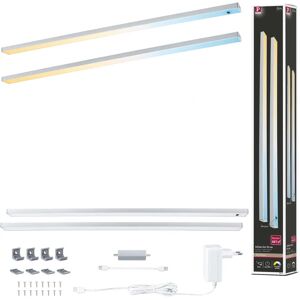 Paulmann LED Onderkastverlichting - 2x6W Tunable White Chroom Paulmann LED Onderkastverlichting - 2x6W Tunable White Chroom