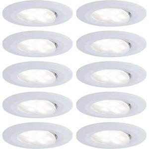 Paulmann Calla Round LED Recessed Light - IP65, 10x6W, 530lm, 4000K Paulmann Calla Round LED Recessed Light - IP65, 10x6W, 530lm, 4000K
