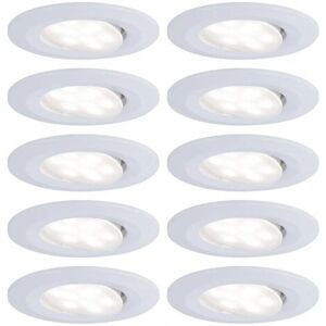 Paulmann Calla rund LED-inbyggnadsljus - IP65, 10x6W, 530lm, 4000K Paulmann Calla rund LED-inbyggnadsljus - IP65, 10x6W, 530lm, 4000K