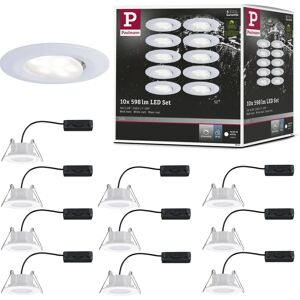 Paulmann LED Recessed Light Calla 6.5W White - Round IP65 Paulmann LED Recessed Light Calla 6.5W White - Round IP65