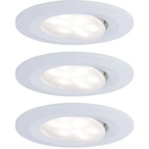 Paulmann Calla Runde LED Einbaustrahler - 6W, Weiß Paulmann Calla Runde LED Einbaustrahler - 6W, Weiß