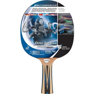 Donic Schildkröt Top Team 700 - Table Tennis Equipment - Black, Blue, Wood Donic Schildkröt Top Team 700 - Table Tennis Equipment - Black, Blue, Wood