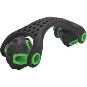Schildkröt Ergonomic Massager - 19cm Polypropylene - Black/Green Schildkröt Ergonomic Massager - 19cm Polypropylene - Black/Green