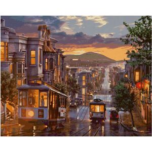 Schipper 609130896 City Scene Painting Kit - 40x50cm Schipper 609130896 City Scene Painting Kit - 40x50cm