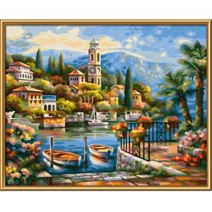 Schipper 609240798 Lake Como Coloring Book - Landscape Scene Schipper 609240798 Lake Como Coloring Book - Landscape Scene