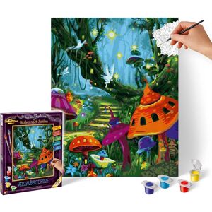 Schipper Kleur-naar-getallen - Betoverde Paddenstoelen - Veelkleurig - Verfset Schipper Kleur-naar-getallen - Betoverde Paddenstoelen - Veelkleurig - Verfset