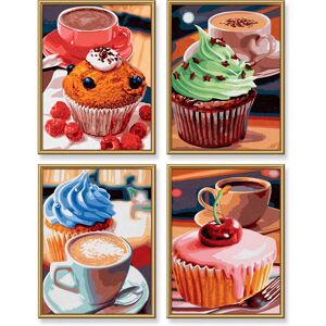 Schipper 609340629 Livre à Colorier - Cupcakes - Ensemble de pages à colorier - Publicité Schipper 609340629 Livre à Colorier - Cupcakes - Ensemble de pages à colorier - Publicité