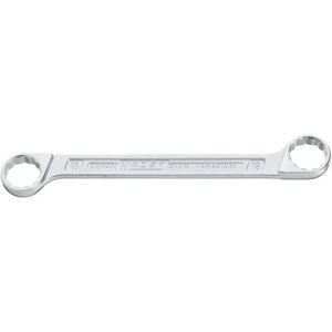 Hazet 610N-25X28 Double Ring Spanner - Ergonomic, Chrome, 25x28mm Hazet 610N-25X28 Double Ring Spanner - Ergonomic, Chrome, 25x28mm