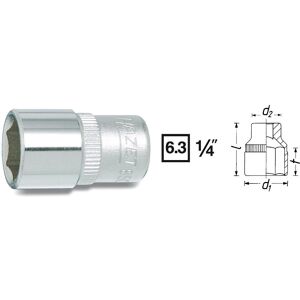 Hazet 850A-9/32 Nut Driver - 25mm, Hex, 1/4" Square - Germany Hazet 850A-9/32 Nut Driver - 25mm, Hex, 1/4" Square - Germany