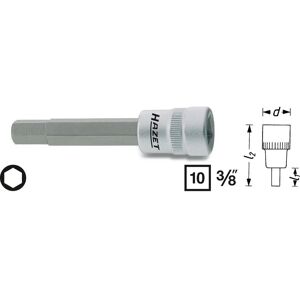 Hazet 8801-12 Nut Driver Bit - 12mm, German Made Hazet 8801-12 Nut Driver Bit - 12mm, German Made