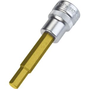 Hazet 8801A-1/4 Nut Driver Bit - Titanium Nitride Coating - Made in Germany Hazet 8801A-1/4 Nut Driver Bit - Titanium Nitride Coating - Made in Germany