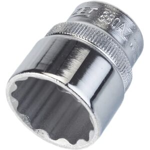 Hazet - Double Hex Socket Insert - 3/8 inch Drive - 31.5mm - Socket Type Hazet - Double Hex Socket Insert - 3/8 inch Drive - 31.5mm - Socket Type