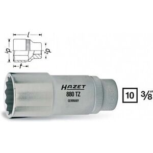 Hazet 880TZ-9 Nut Driver - 3/8 inch, Chrome Vanadium, Germany Hazet 880TZ-9 Nut Driver - 3/8 inch, Chrome Vanadium, Germany