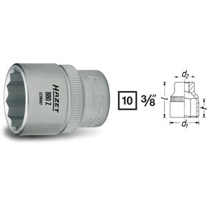 Hazet 880Z-18 Møtriknøgle - 18mm, Dobbelt sekskant profil - Tysk kvalitet Hazet 880Z-18 Møtriknøgle - 18mm, Dobbelt sekskant profil - Tysk kvalitet