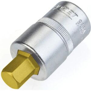 Hazet 986A-7/16 Socket Insert - 1/2 inch Drive, Titanium Nitride Coated Hazet 986A-7/16 Socket Insert - 1/2 inch Drive, Titanium Nitride Coated