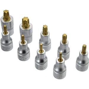 Hazet 992/9 Tool Set with TiN Coating - Hexagon, Torx, 9 pcs Hazet 992/9 Tool Set with TiN Coating - Hexagon, Torx, 9 pcs