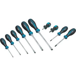 Hazet 802/10 Screwdriver Set - Ergonomic Hexanamic, 10 Pieces Hazet 802/10 Screwdriver Set - Ergonomic Hexanamic, 10 Pieces