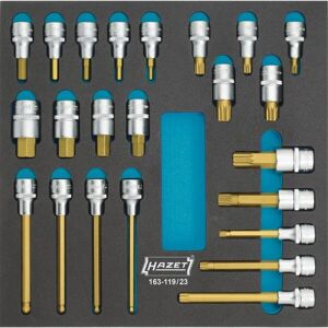 Hazet 163-119/23 Jeu de douilles - Outils professionnels Hazet 163-119/23 Jeu de douilles - Outils professionnels