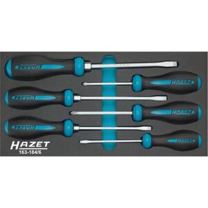 Hazet 163-184/6 Hexanamic Screwdriver Set - Phillips & Slot Profiles Hazet 163-184/6 Hexanamic Screwdriver Set - Phillips & Slot Profiles