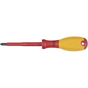 Hazet PH2 Screwdriver - Insulated for Electricians - 100mm Hazet PH2 Screwdriver - Insulated for Electricians - 100mm