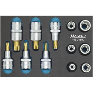 Hazet 163-245/12 Mechanic Tool Set - Torx, 1/2" Square - E10 to E20 Hazet 163-245/12 Mechanic Tool Set - Torx, 1/2" Square - E10 to E20