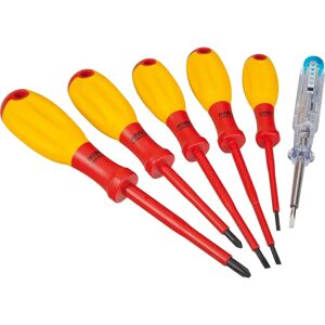 Hazet 810/6VDE Insulated Screwdriver Set - VDE Certified Professional Tools Hazet 810/6VDE Insulated Screwdriver Set - VDE Certified Professional Tools