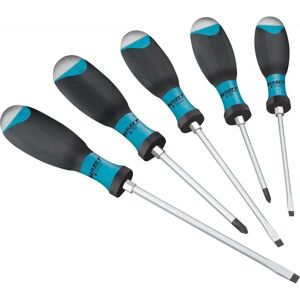 Hazet 810U-1/5 Screwdriver Set - Phillips Flat Durable Hazet 810U-1/5 Screwdriver Set - Phillips Flat Durable
