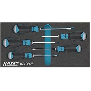 Hazet 163-264/5 Screwdriver Set - Phillips Flat - Impact Head Hazet 163-264/5 Screwdriver Set - Phillips Flat - Impact Head