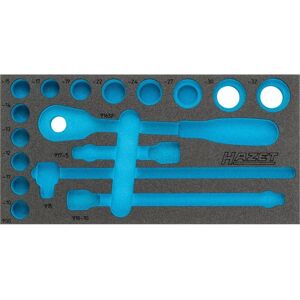 Hazet 163-358L Tool Organizer Insert - 342x172mm, 2-Component Foam Hazet 163-358L Tool Organizer Insert - 342x172mm, 2-Component Foam