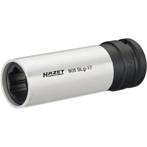 Hazet 905SLG-17 Impact Driver Socket - Special Profile, Silver, 1/2" Drive Hazet 905SLG-17 Impact Driver Socket - Special Profile, Silver, 1/2" Drive