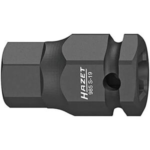 Hazet 985S-19 Socket Insert - Hex Profile, 1/2 inch Drive, Short Version Hazet 985S-19 Socket Insert - Hex Profile, 1/2 inch Drive, Short Version