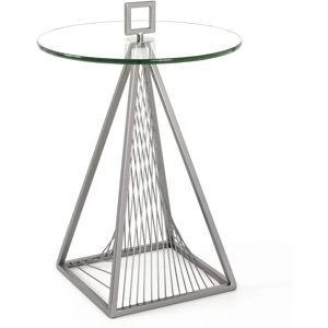Haku Table d'appoint - 45x45x57cm Argent - Table d'appoint - Publicité Haku Table d'appoint - 45x45x57cm Argent - Table d'appoint - Publicité