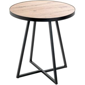 Haku Möbel Bergen-eiche Table d'appoint - Noir - Minimaliste Compacte - Publicité Haku Möbel Bergen-eiche Table d'appoint - Noir - Minimaliste Compacte - Publicité